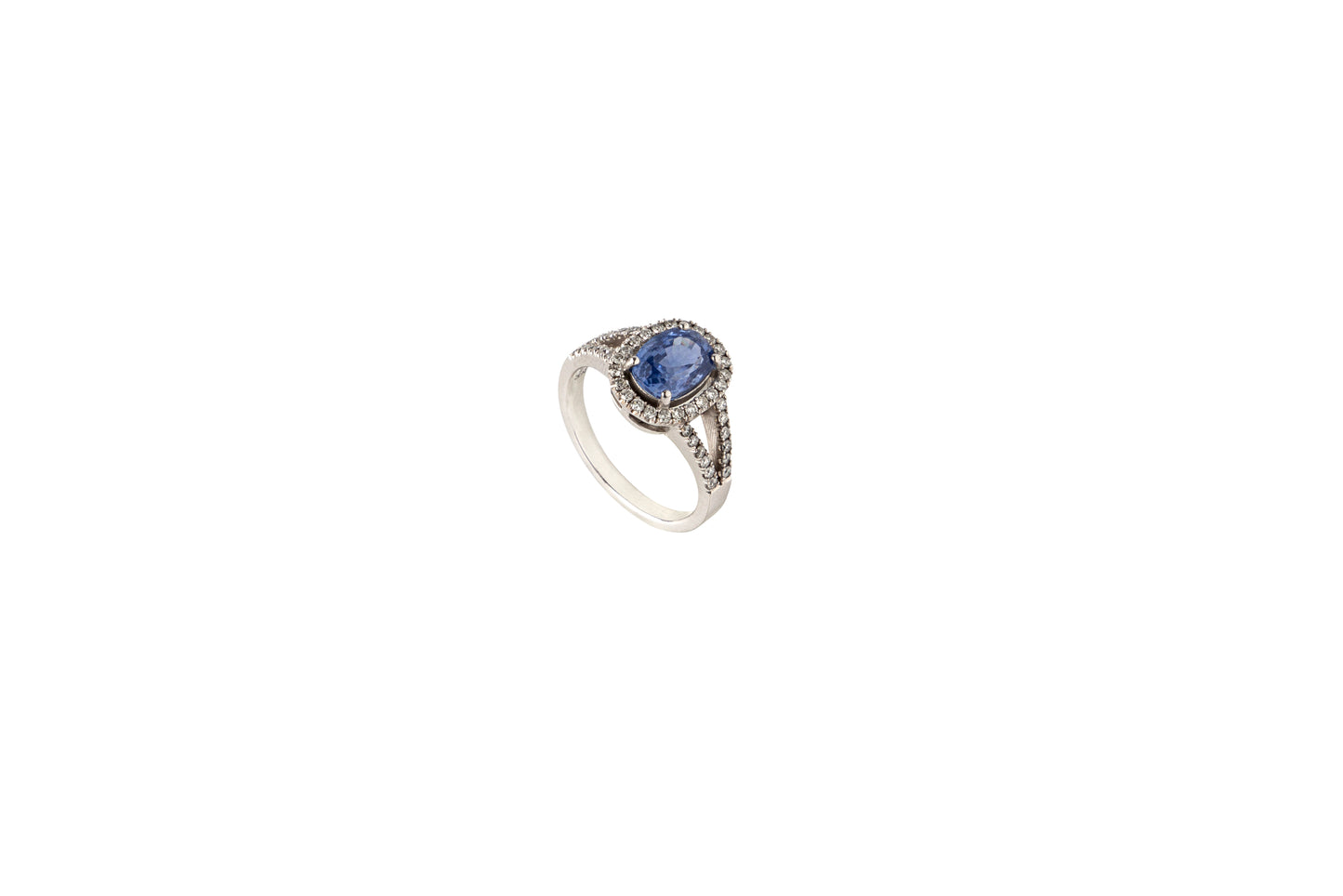 Sapphire & Diamond Ring