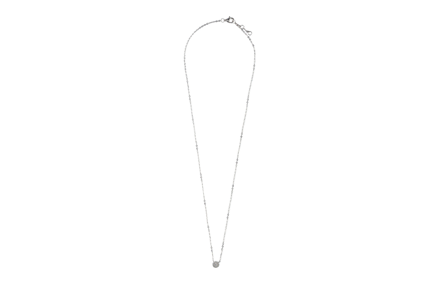 White Gold Diamond Necklace