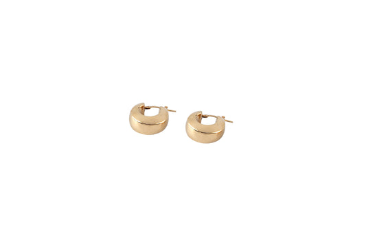 Chunky Gold Hoops