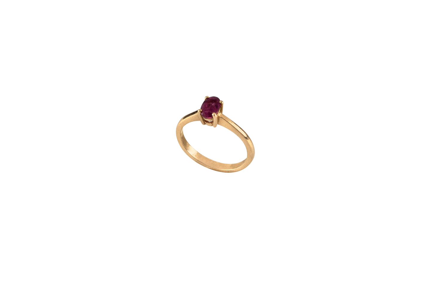 Oval Ruby Ring