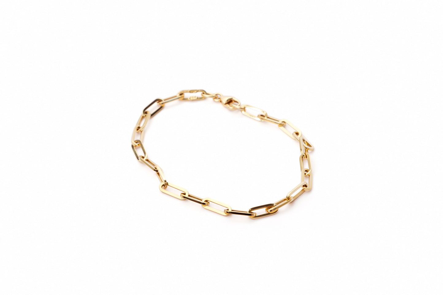 Yellow Gold Clip Bracelet