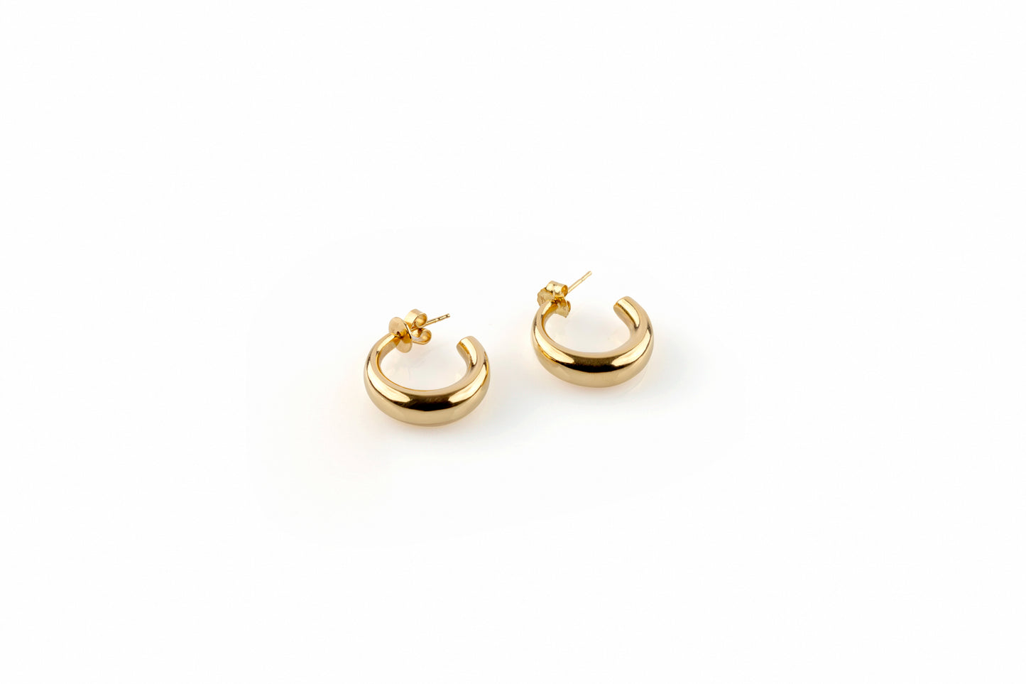 Petite Gold Hoop Earrings